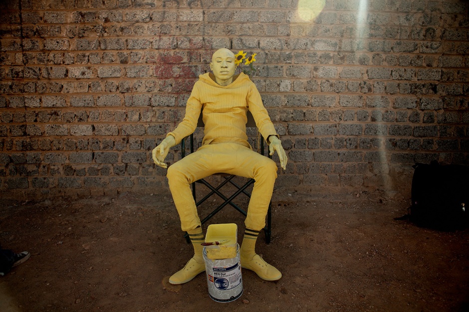 yellow man.